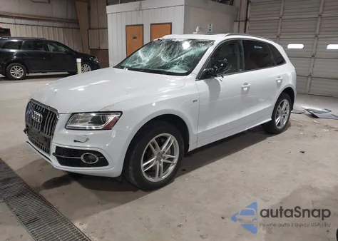 2013 Audi Q5 3.0T Premium Plus from USA, damaged, VIN WA1DGAFPXDA072681